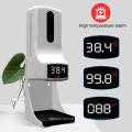 Wholesale Dropshiping Boby Digital Thermometer Automatic Sensor Sterilization 1000ml auto Soap hand sanitizer dispenser